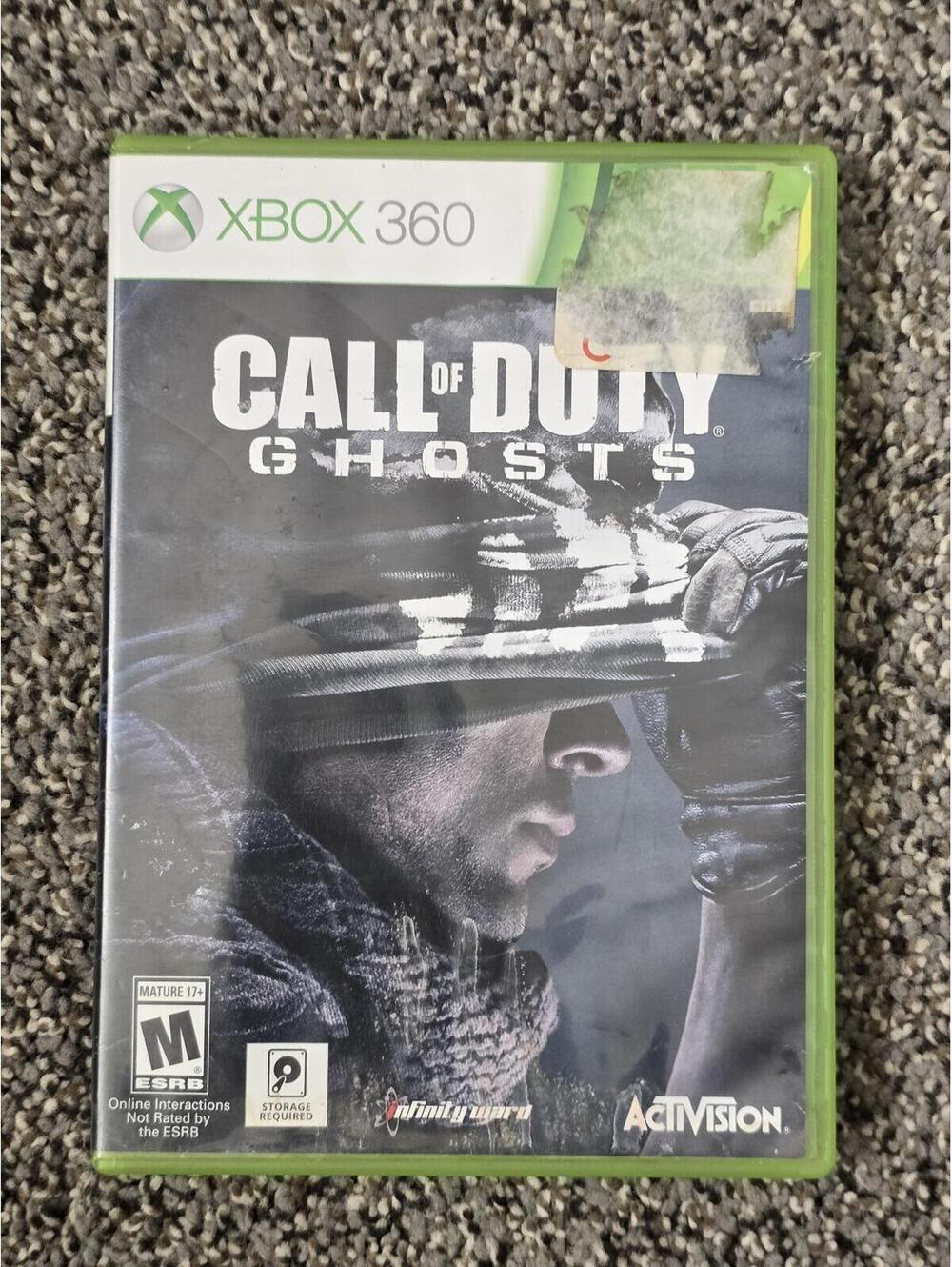 Call of Duty: Ghosts - Microsoft Xbox 360 - Complete 2-Disc Game with Case